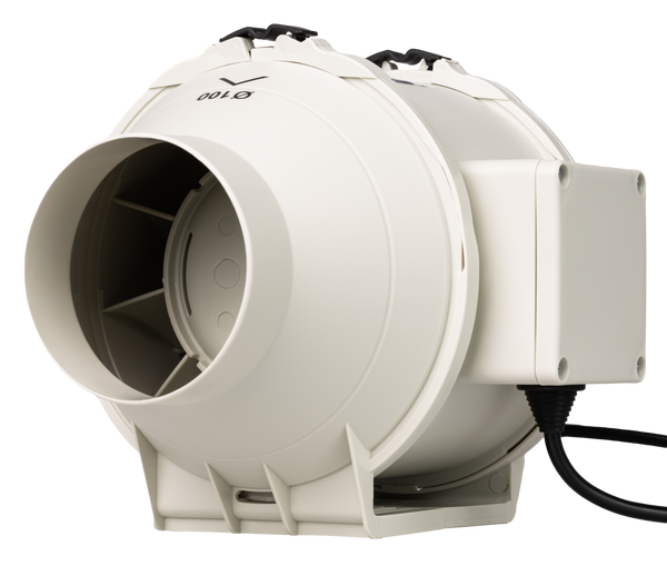 Quiet Duct Fan Inline Extraction 100mm/4" - DFA100