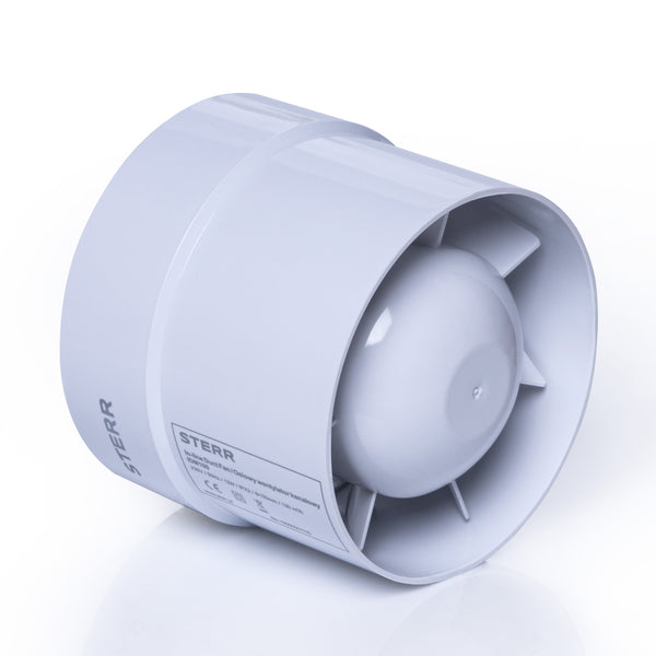Quiet Duct Fan Inline Extraction 100mm/4" - IDM100