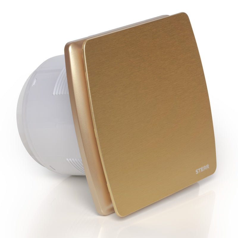Golden silent bathroom fan with timer - LFS150-QZT