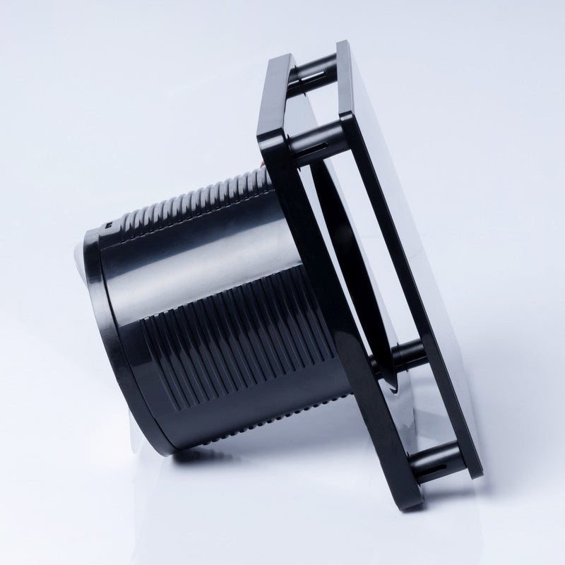 Bathroom fan black aluminum 100 mm / 4 " - BFS100-BA