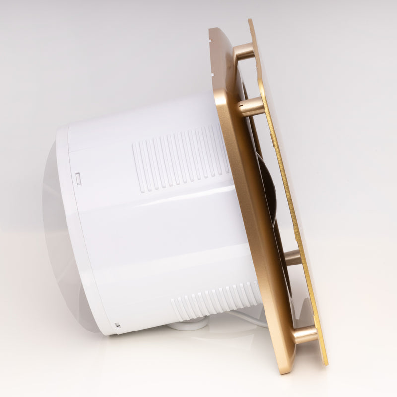 Golden silent bathroom fan with timer - LFS150-QZT