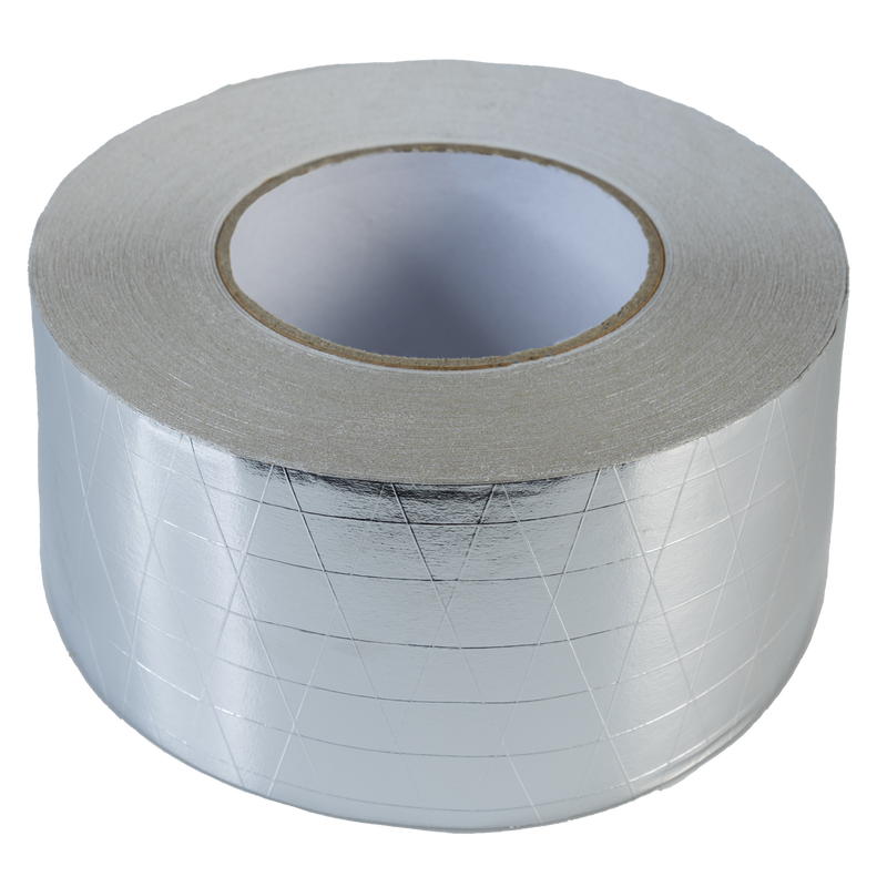 Strong reinforced aluminum tape aluminum foil tape silver 75 mm x 50 m