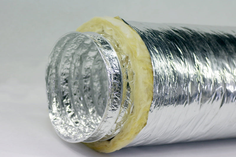 Air conditioning exhaust hose 5 m, Ø 80 mm - ventilation hose for exhaust fan - with noise suppression - STERR