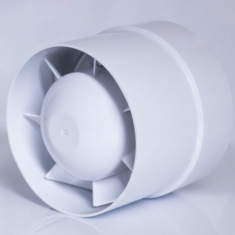 Quiet Duct Fan Inline Extraction 100mm/4" - IDM100