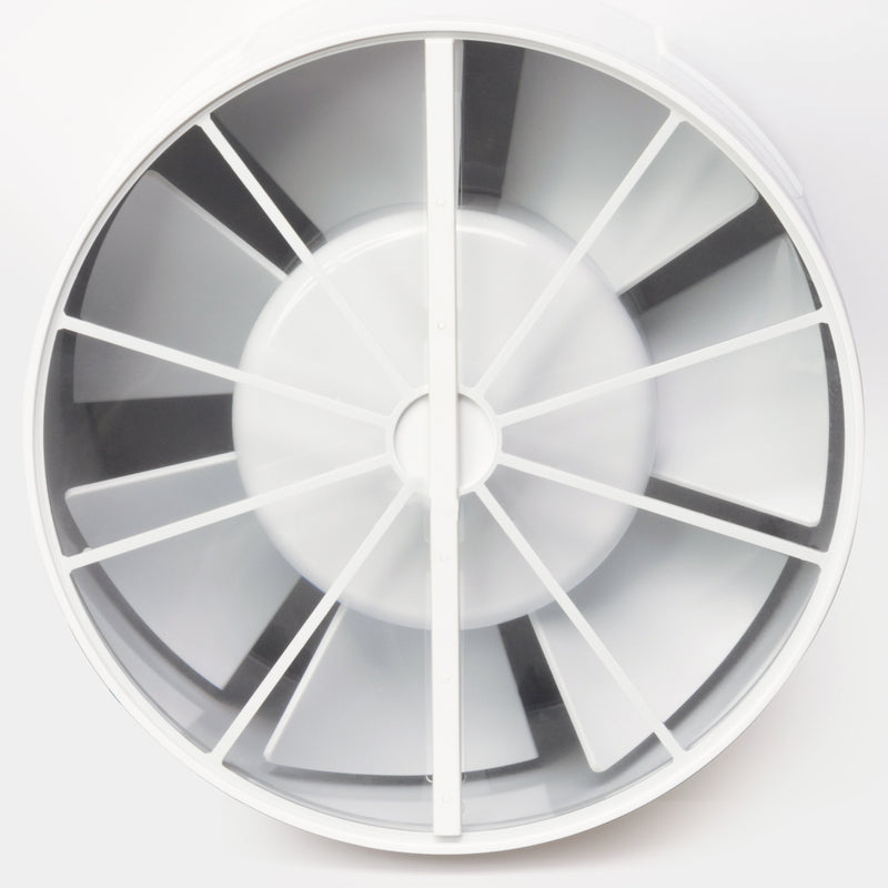 Quiet bathroom fan with timer 150 mm / 6" - LFS150-QH