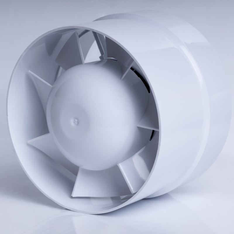 Quiet Duct Fan Inline Extraction 125mm/5" - IDM125