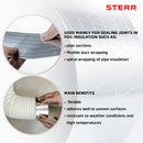 Strong reinforced aluminum tape aluminum foil tape syllable 50 mm x 50 m