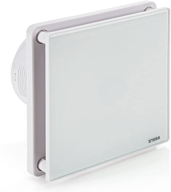 Glass Front Bathroom Exhaust Fan with Timer 100mm/4" - BFS100T