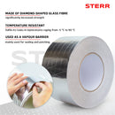 Strong reinforced aluminum tape aluminum foil tape silver 75 mm x 50 m