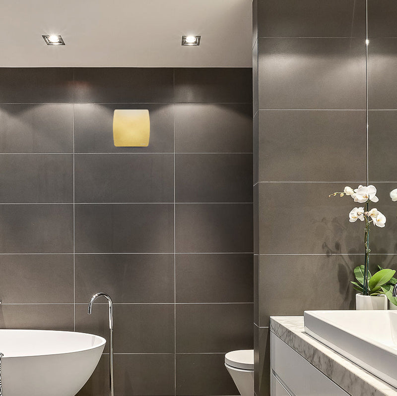 Golden silent bathroom fan with timer - LFS150-QZT