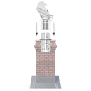 TCA - Ceramic transition for chimney cladding