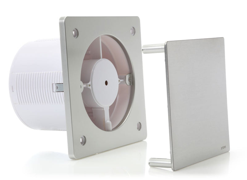 Silver Bathroom Exhaust Fan 150mm/6" - BFS150-S