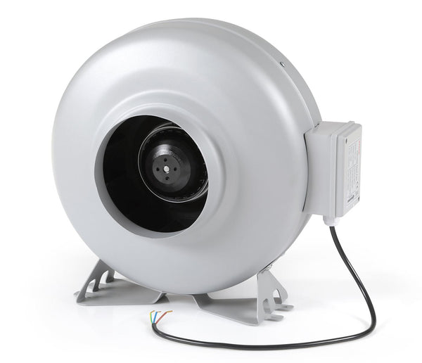 Centrifugal fan with inline duct 200mm/8" - IDC200