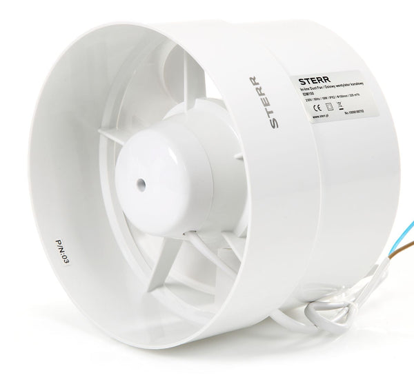 Quiet Duct Fan Inline Extraction 150mm/6" - IDM150