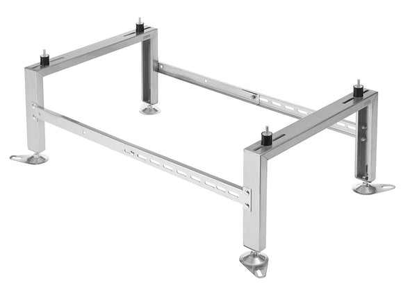 STERR - HSA500 - STERR heat pump floor stand with a load capacity of 500 kg - Air conditioning stand made of stainless steel - Robust air conditioning accessories - Adjustable - Max. 1040x560x300 mm