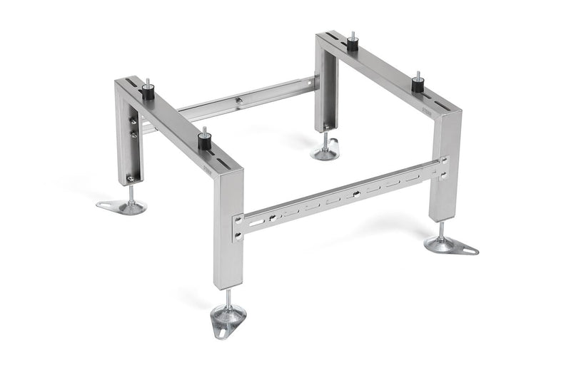 STERR - HSA500 - STERR heat pump floor stand with a load capacity of 500 kg - Air conditioning stand made of stainless steel - Robust air conditioning accessories - Adjustable - Max. 1040x560x300 mm