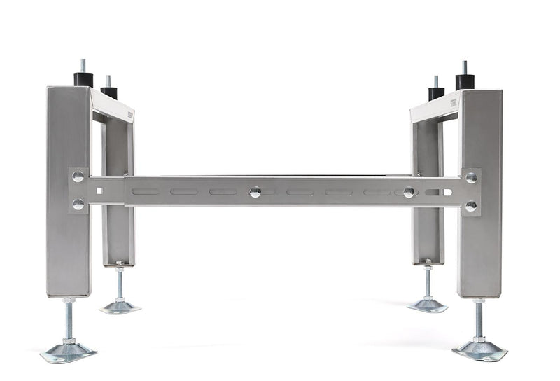 STERR - HSA500 - STERR heat pump floor stand with a load capacity of 500 kg - Air conditioning stand made of stainless steel - Robust air conditioning accessories - Adjustable - Max. 1040x560x300 mm