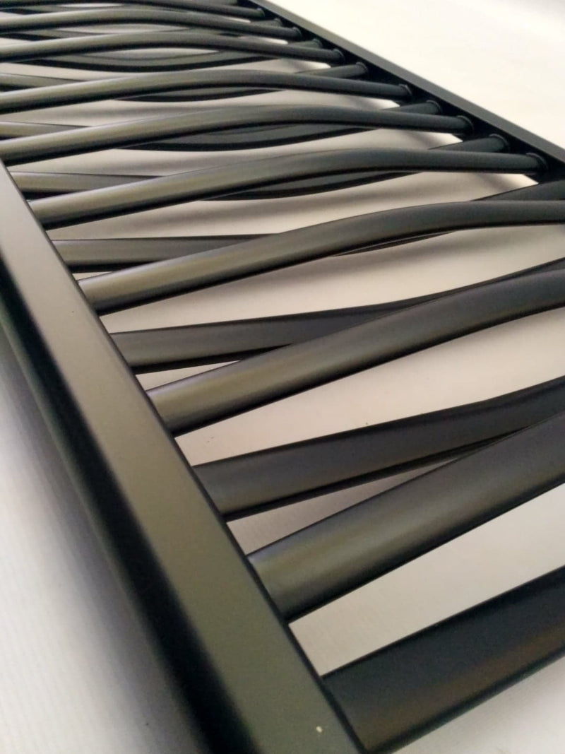 LVR12050B-3D - Black vertical radiator 3D 120/50