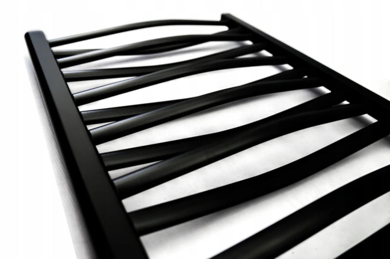 LVR12050B-3D - Black vertical radiator 3D 120/50