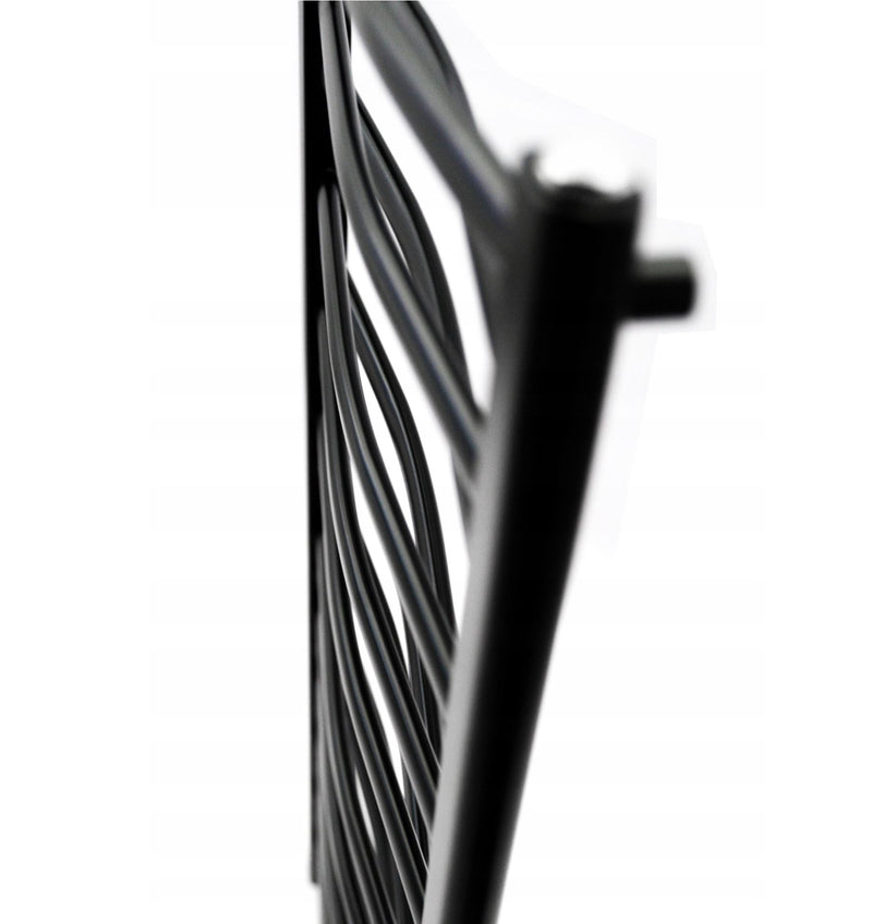 LVR12050B-3D - Black vertical radiator 3D 120/50