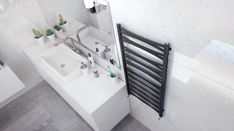 LVR12050B-3D - Black vertical radiator 3D 120/50