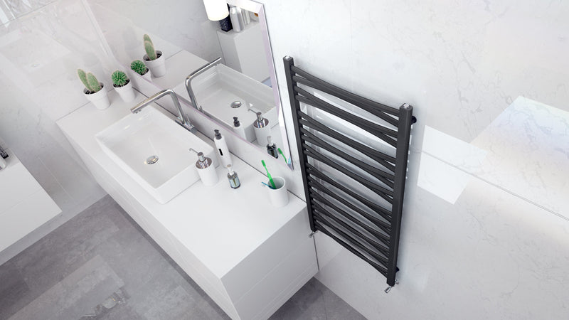 LVR12050B-3D - Black vertical radiator 3D 120/50