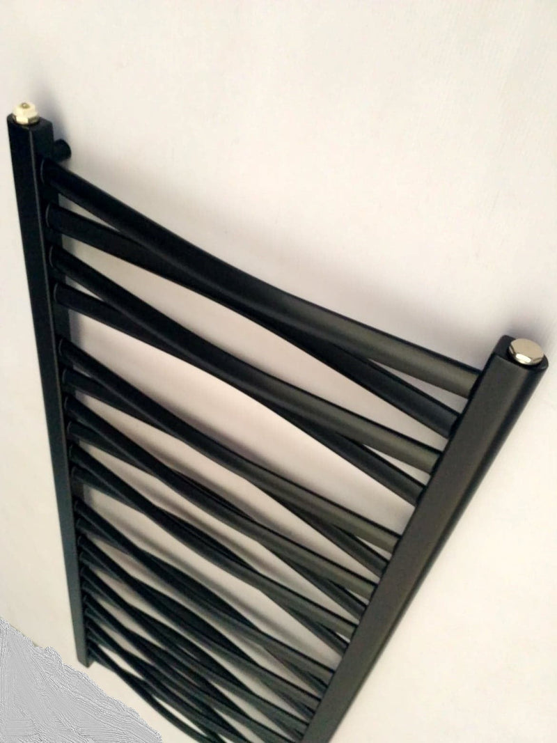 LVR12050B-3D - Black vertical radiator 3D 120/50