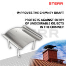 STERR chimney cover - stainless steel chimney cover - RCP