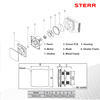 LFS150-Q - 150 mm bathroom fan