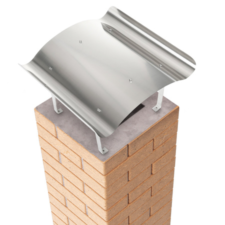 RCP4040 - Napoleon chimney canopy - 40 x 40 cm