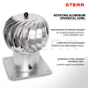 SRC150AB - Swivel Spherical Aluminum Cap 150 mm with Base