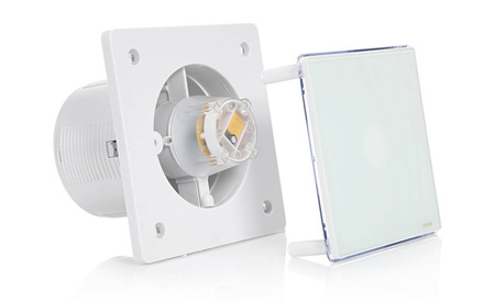 BFS125LH - 125 mm bathroom fan (LED + humidistat)